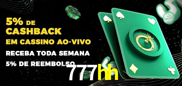 Promoções do cassino ao Vivo 777hh